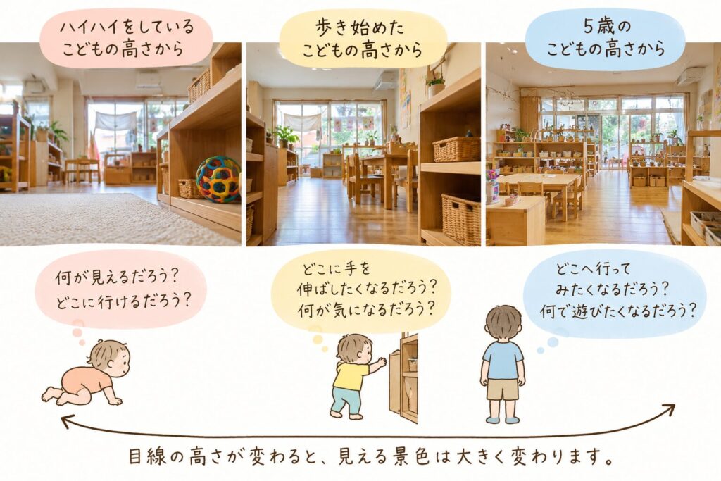 「○歳用」ではなく、目の前のこどもから考える保育環境